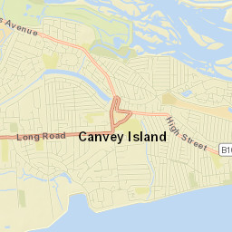 Canvey Island Street Map
