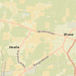 Wouw Street Map