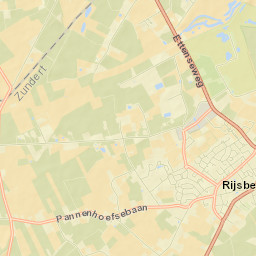 Rijsbergen Street Map