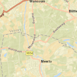 Blitterswijck Street Map