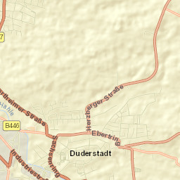 Duderstadt Street Map