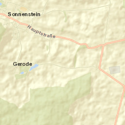 Weißenborn-Lüderode Street Map