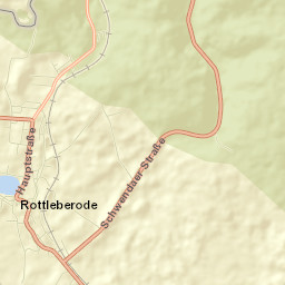 Rottleberode Street Map