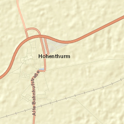 Hohenthurm Street Map