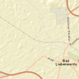 Bad Liebenwerda Street Map