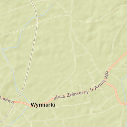 Wymiarki Street Map