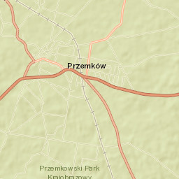 Przemków Street Map
