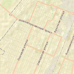 Rubtsovsk Street Map