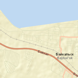 Baykal’sk Street Map