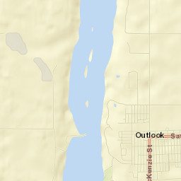 Outlook Street Map