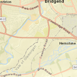 Bridgend Street Map