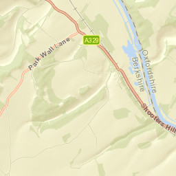 A329, Reading, West Berkshire RG8, UK Street Map