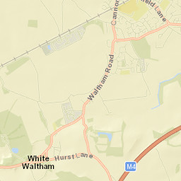 White Waltham Street Map