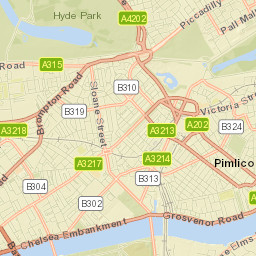 Greater London Street Map