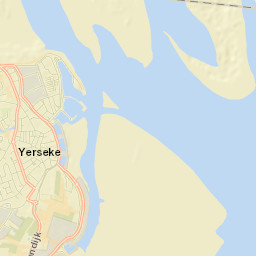 Yerseke Street Map