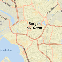 Bergen op Zoom Street Map