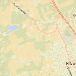 Hilvarenbeek Street Map