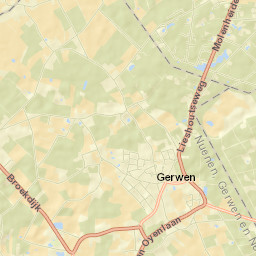Gerwen Street Map