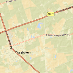 Ysselsteyn Street Map