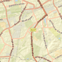 Gelsenkirchen Street Map