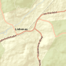 Liebenau Street Map