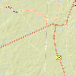 Iłowa Street Map