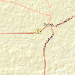 Sułów Street Map