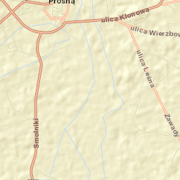 Grabów nad Prosną Street Map