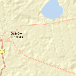 Ostrów Lubelski Street Map