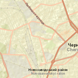 Chernihivs’ka Mis’krada Street Map