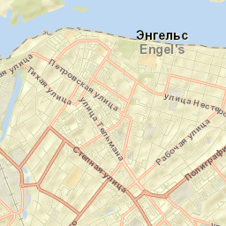Engel’s Street Map