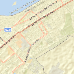 Engel’sskiy Rayon Street Map