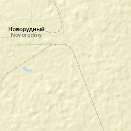 Novorudnyy Street Map
