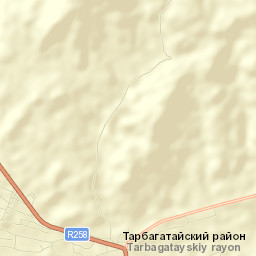 Tarbagatay Street Map