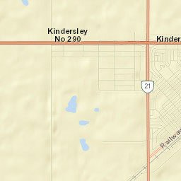 Kindersley Street Map