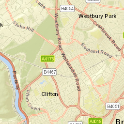 Bristol Street Map