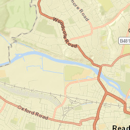 Reading Street Map