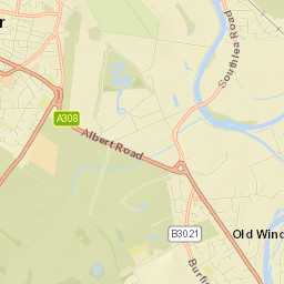 Old Windsor Street Map