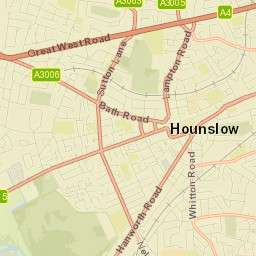 Hounslow Street Map