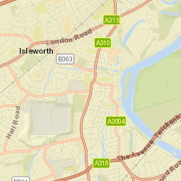Isleworth Street Map