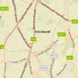 Brixton Street Map