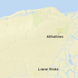Allhallows Street Map