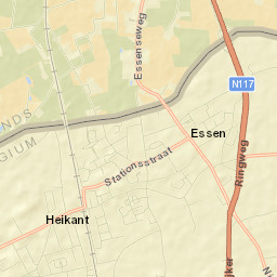 Essen Street Map