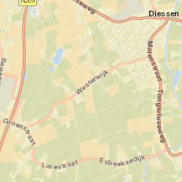 Diessen Street Map