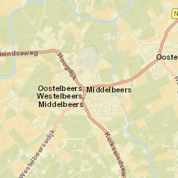 Oostelbeers Street Map