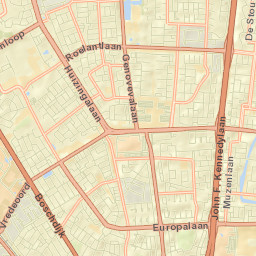 Jagershoef Street Map