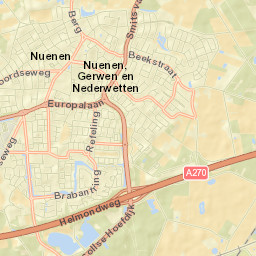 Nuenen Street Map