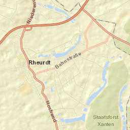 Rheurdt Street Map