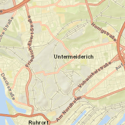 Meiderich Street Map