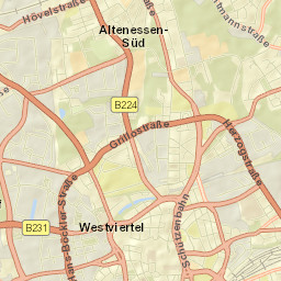 Essen Street Map